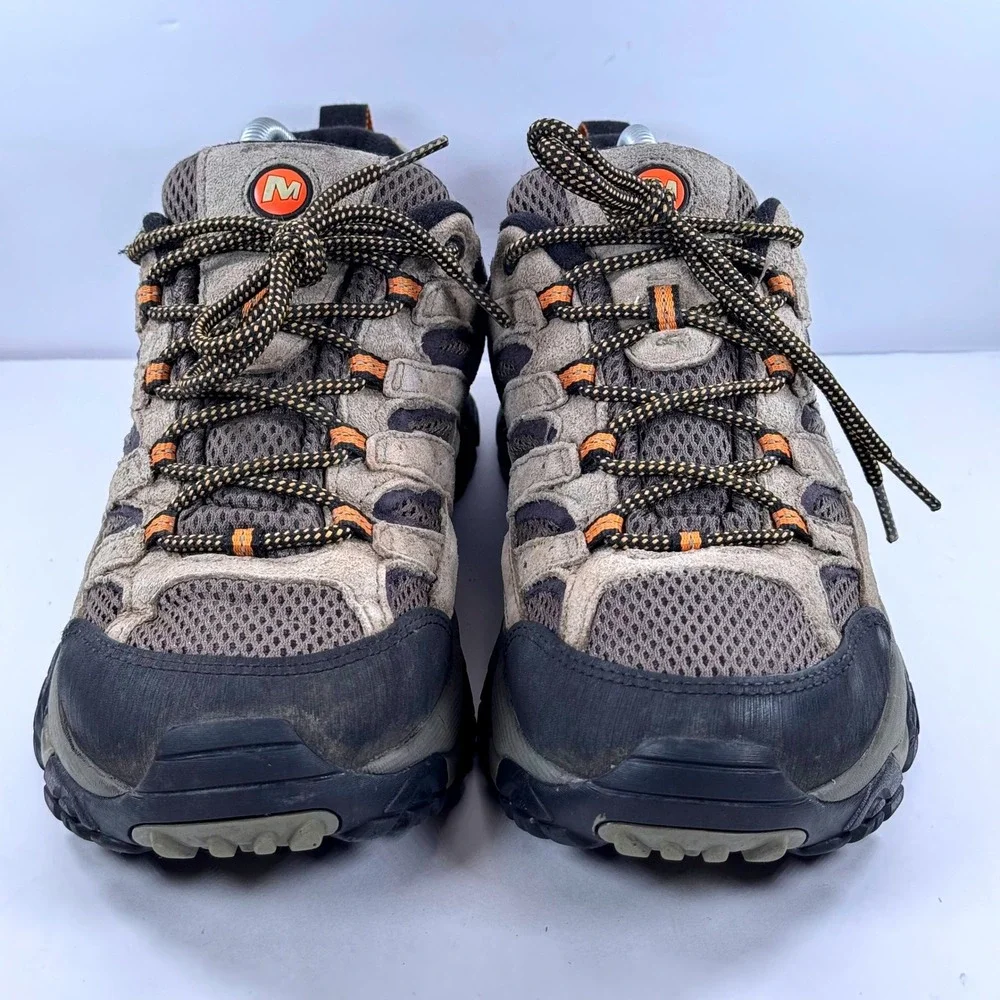 Merrell Moab 2 Vent Mens 9 Hiking Shoes Earth Brown Black J06011 Vibram